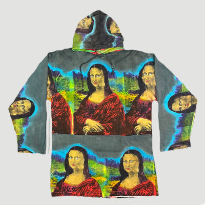 90's 'Mona Lisa' All Over Print Hoodie