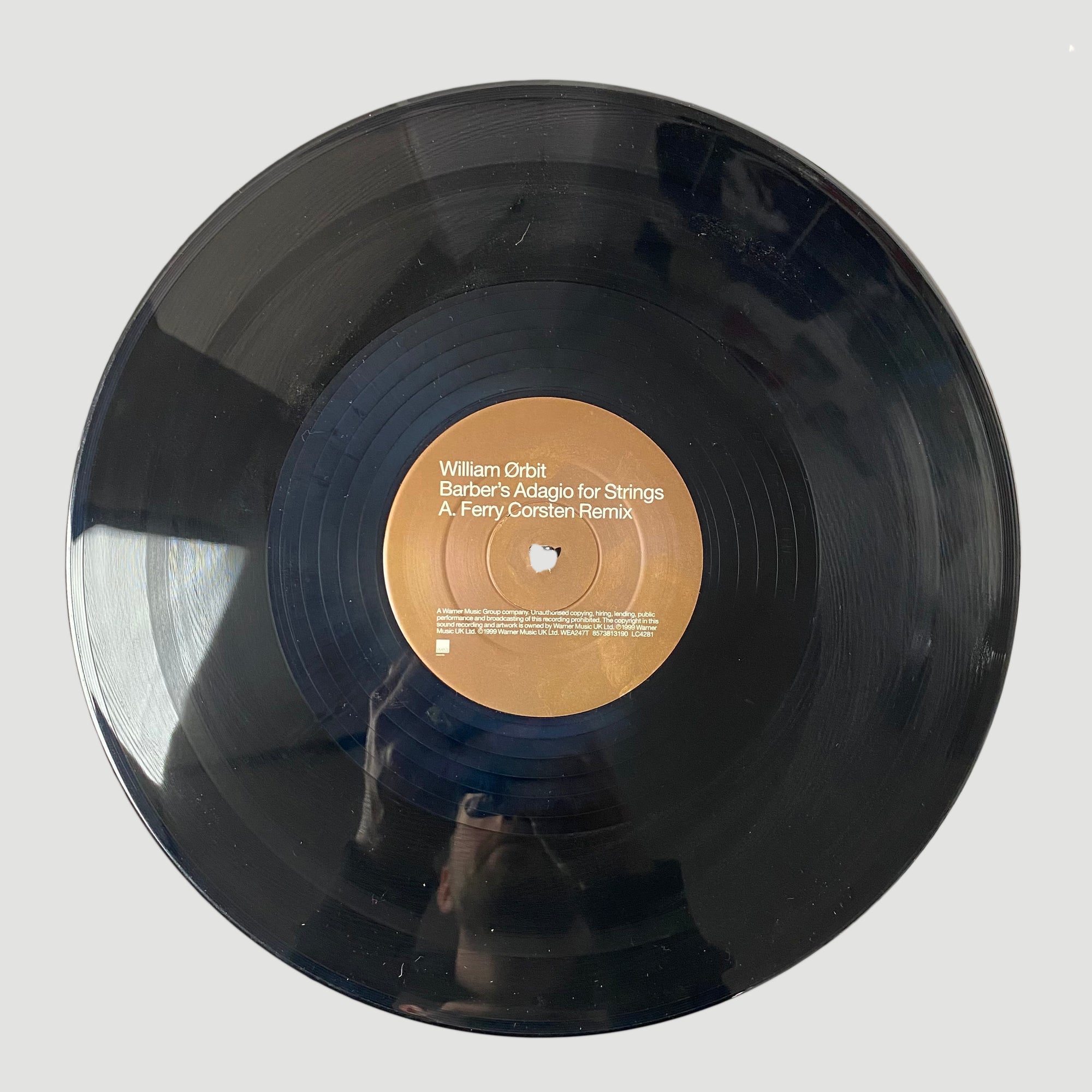 1999 William Ørbit 'Barber's Adagio For Strings' 12"