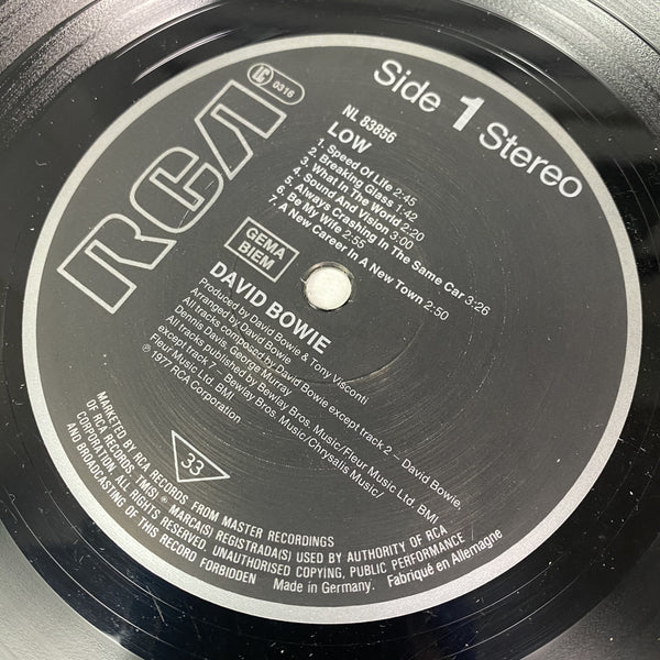 David Bowie the speed of life　レコード David Bowie the speed of life レコード