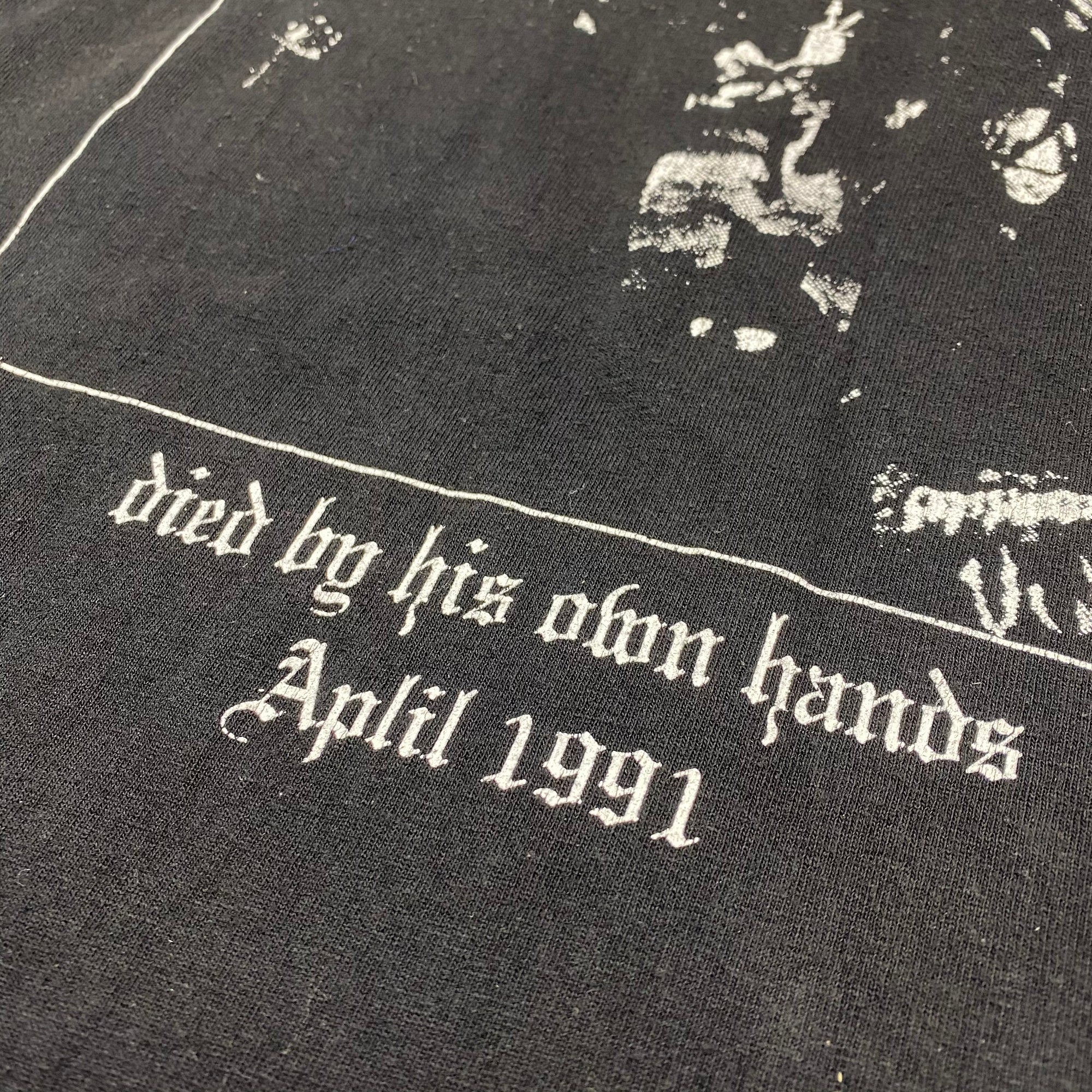 1997 Mayhem 'Died By His Own Hands' Long Sleeve T-Shirt