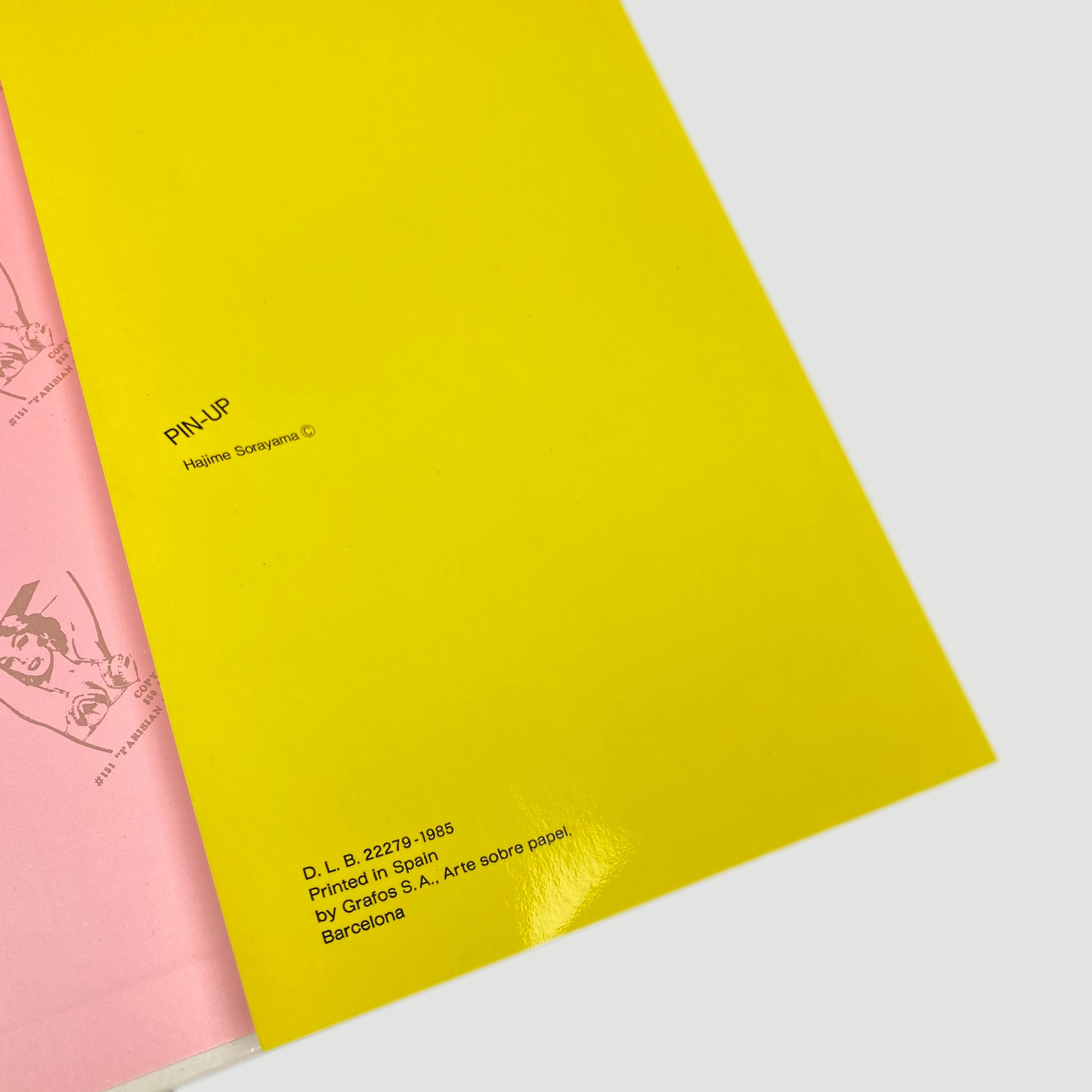 1985 Hajime Sorayama ‘Pin-up’ + Poster