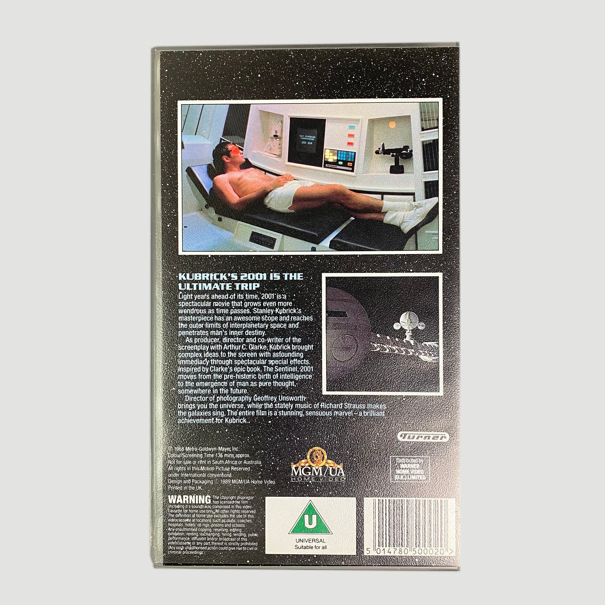 1989 '2001: A Space Odyssey' & '2010: The Year We Make Contact' VHS Double Pack