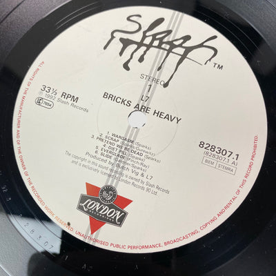 1992 L7 Bricks are Heavy LP