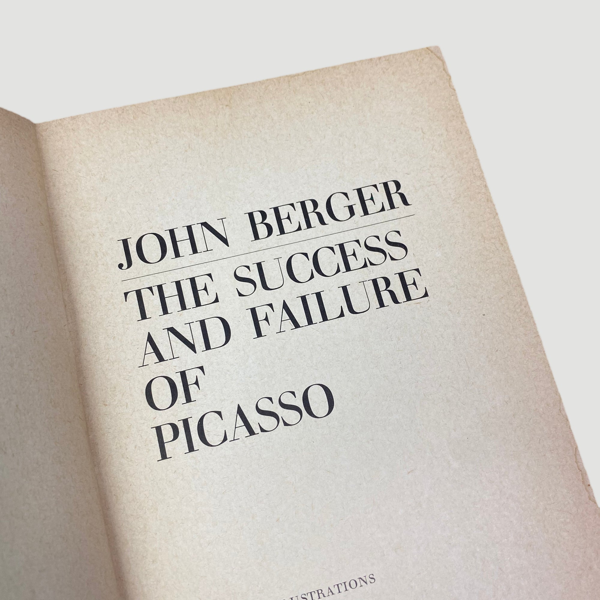 1965 John Berger 'Success and faliure of Picasso'