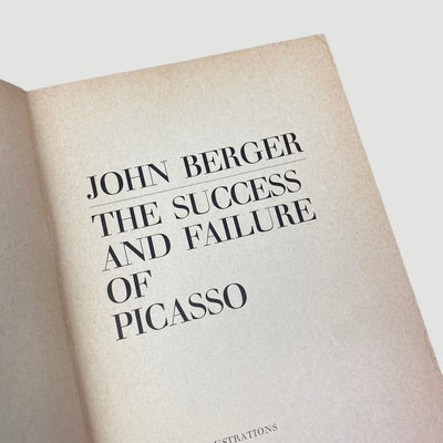 1965 John Berger 'Success and faliure of Picasso'