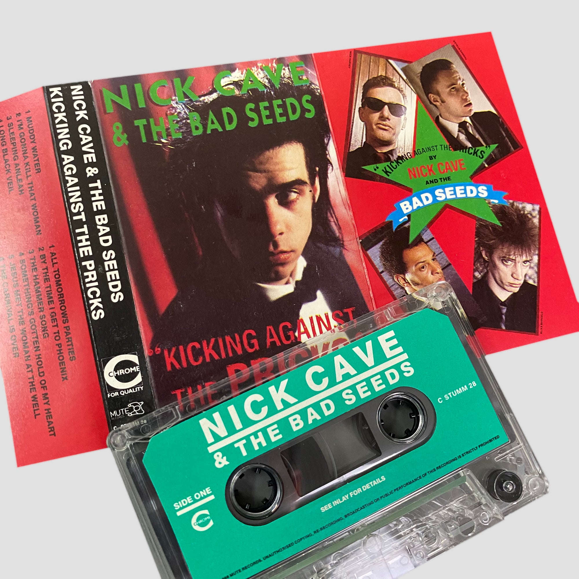 1986 Nick Cave Kicking Against the Pricks Cassette