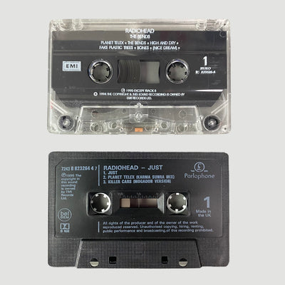1995 Radiohead The Bends + Just Cassette Set