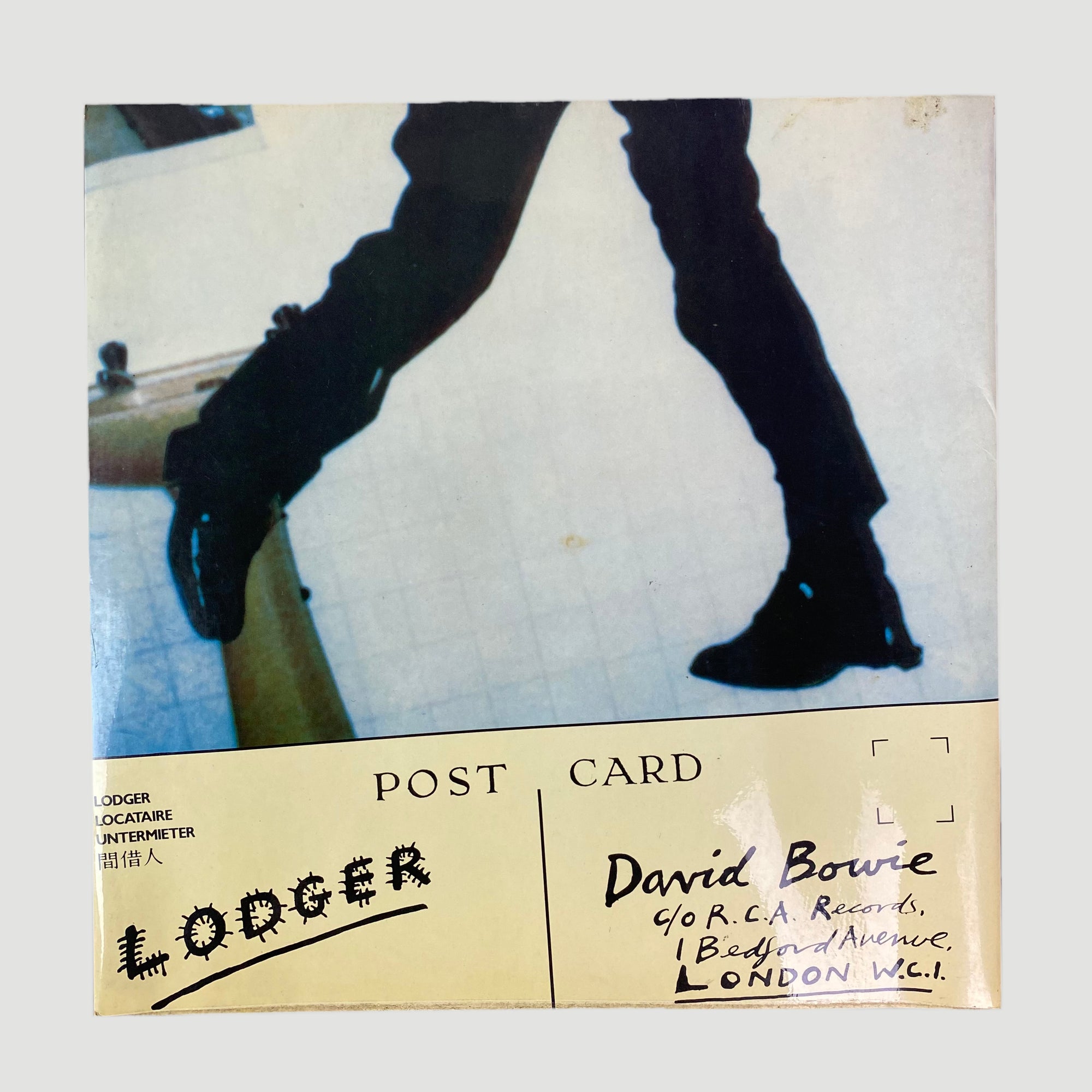 1982 David Bowie Lodger Gatefold Vinyl LP