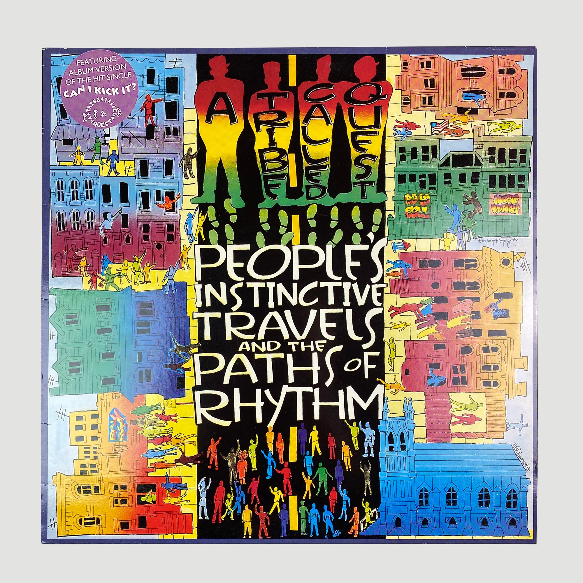 1990 A Tribe Called Quest 'People's Instinctive Travels And The Paths Of Rhythm' LP
