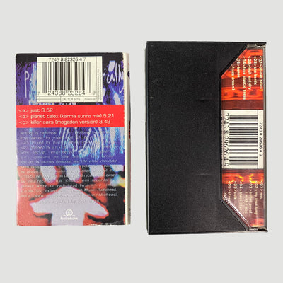 1995 Radiohead The Bends + Just Cassette Set