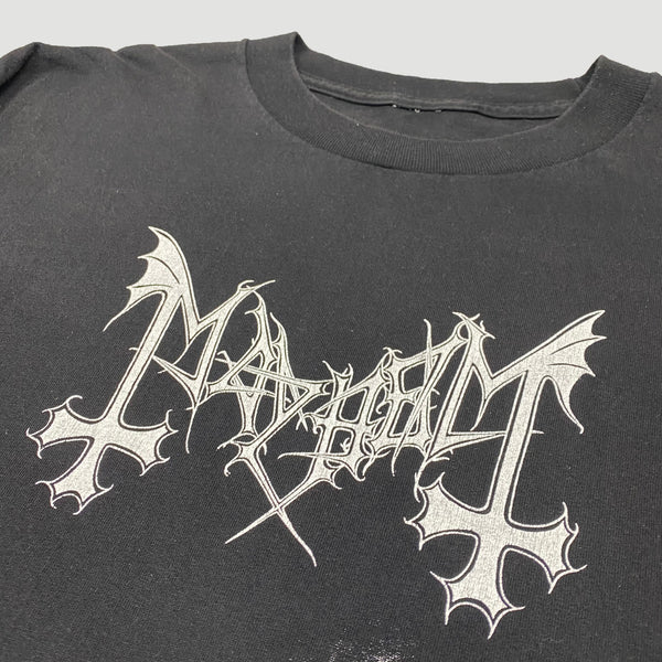 MAYHEM 1997 Died by His Own Hands Vintage T-shirt / RARE / Single