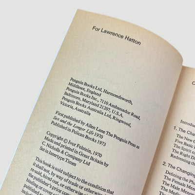 1973 Ivor Felstein 'Sex in Later Life'