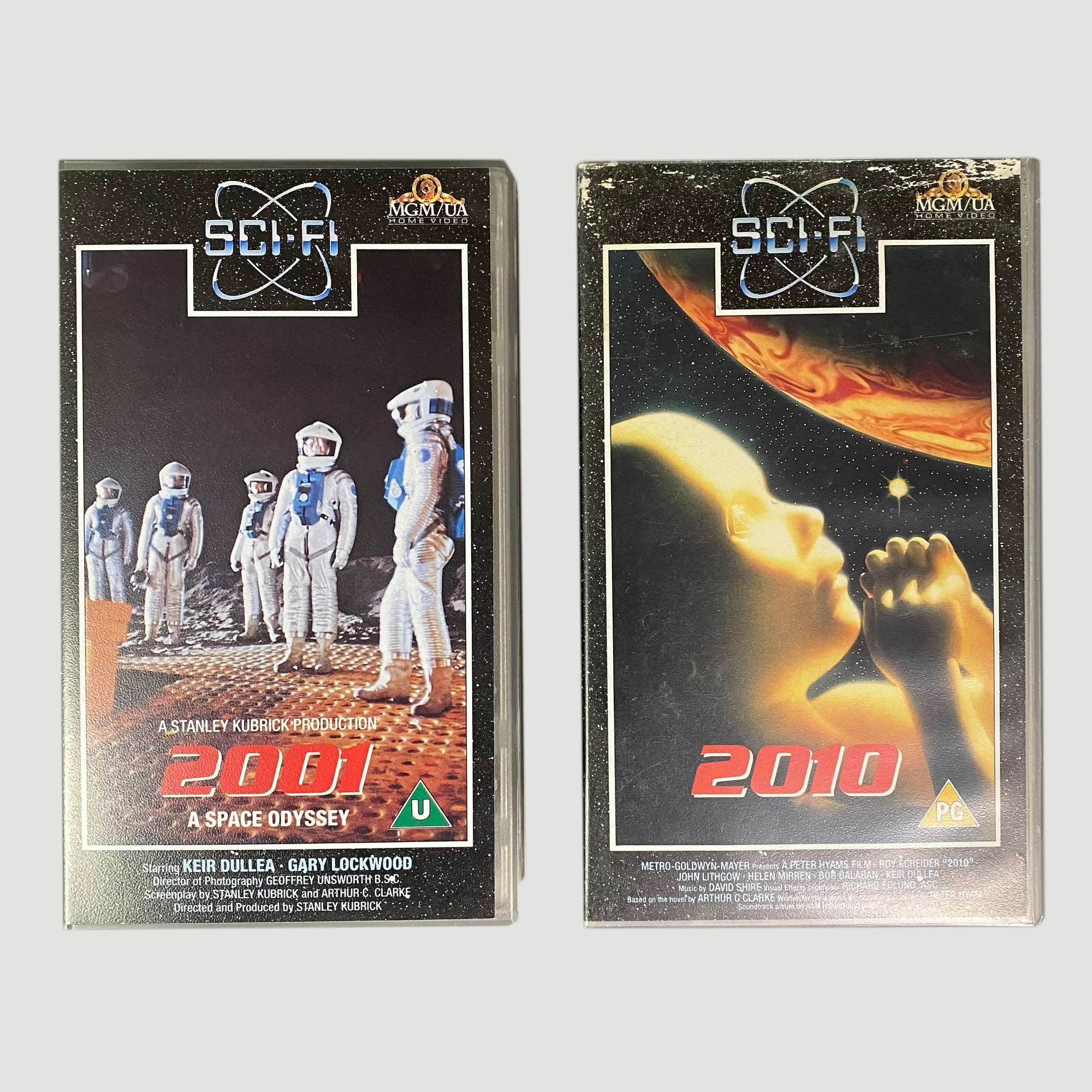 1989 '2001: A Space Odyssey' & '2010: The Year We Make Contact' VHS Double Pack