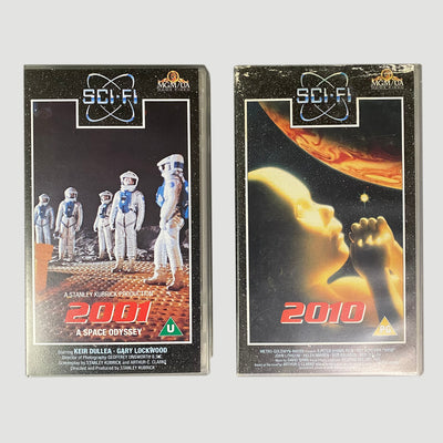 1989 '2001: A Space Odyssey' & '2010: The Year We Make Contact' VHS Double Pack