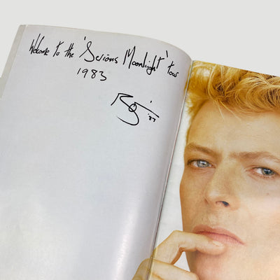 1983 David Bowie 'Serious Moonlight' Tour Programme