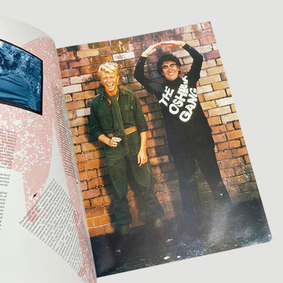 1983 David Bowie 'Serious Moonlight' Tour Programme