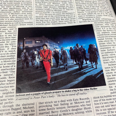 1984 TIME Magazine Michael Jackson/Andy Warhol Issue