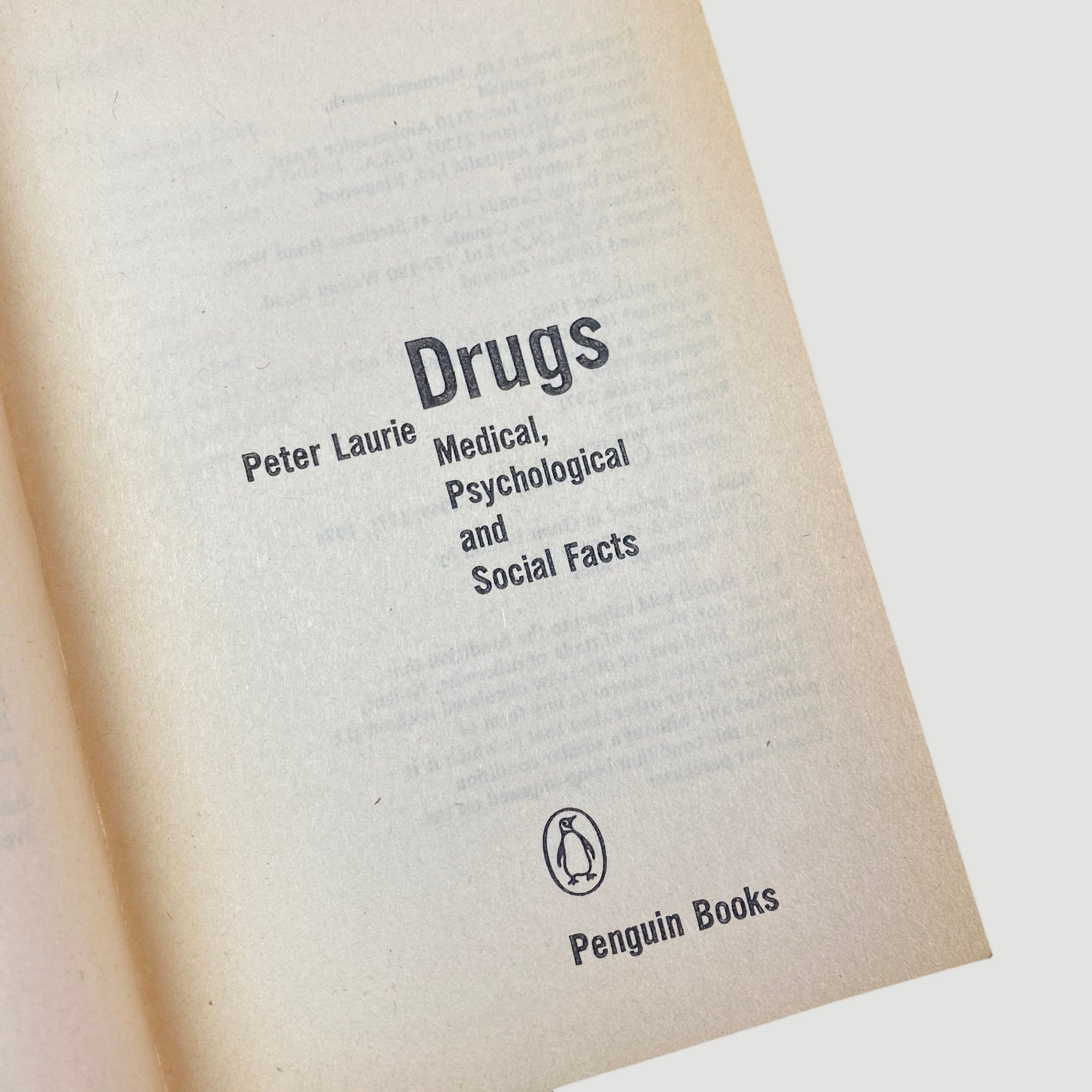 1978 Peter Laurie 'Drugs'