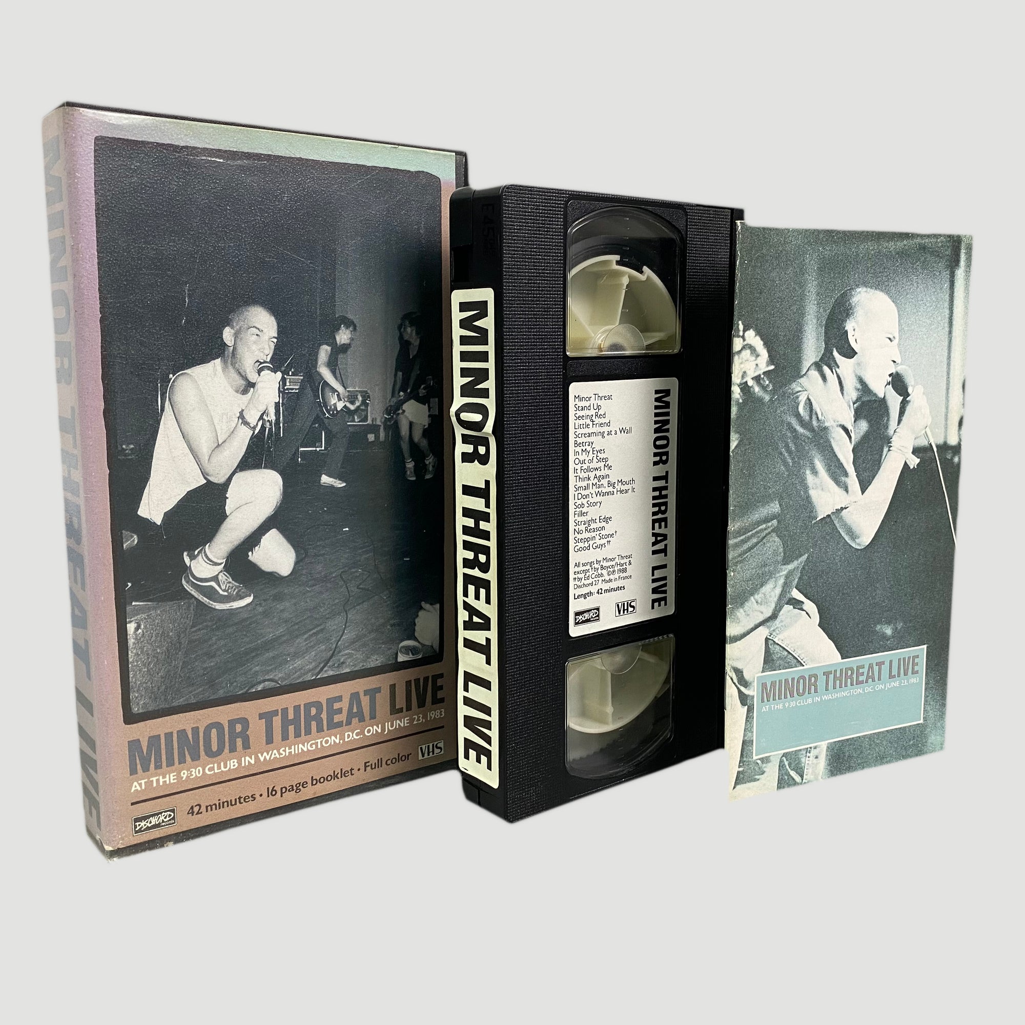 1988 Minor Threat LIVE VHS