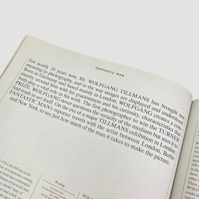 2010 Fantastic Man Wolfgang Tillmans Issue