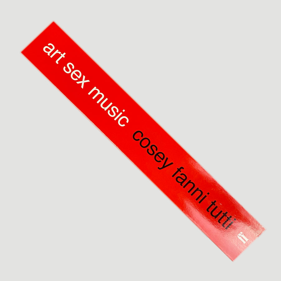 2018 Cosey Fanni Tutti 'Art Sex Music'