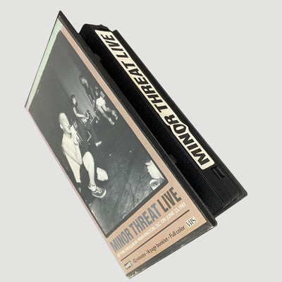1988 Minor Threat LIVE VHS + Booklet