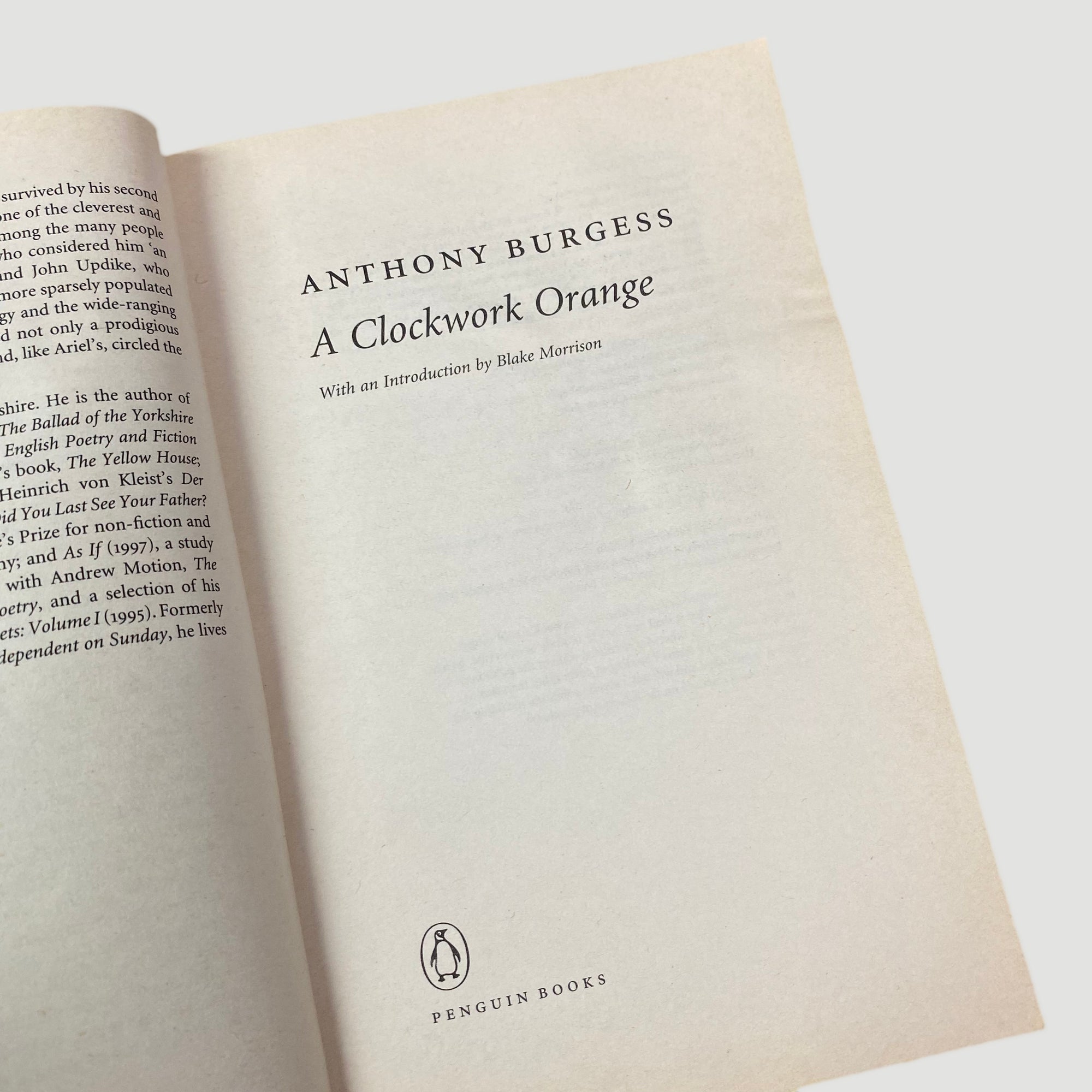 2000 Anthony Burgess A Clockwork Orange