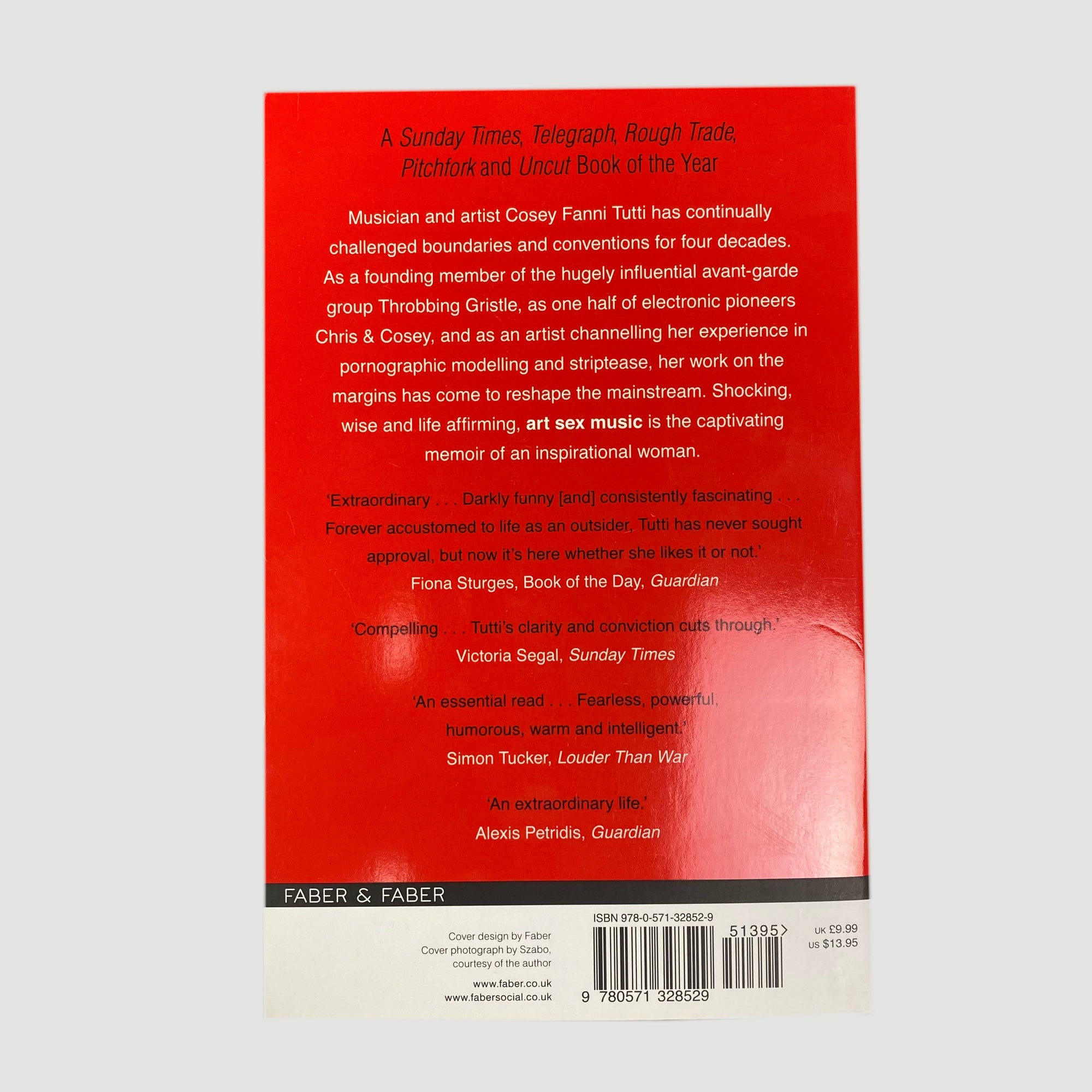 2018 Cosey Fanni Tutti 'Art Sex Music'