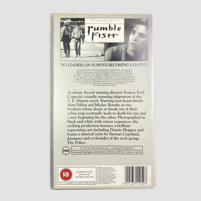 90's 'Rumble Fish' VHS