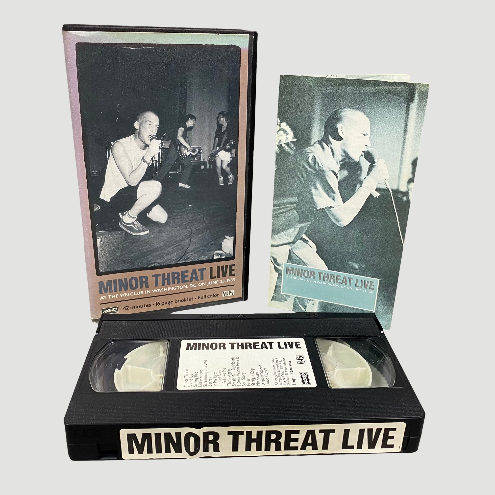 1988 Minor Threat LIVE VHS