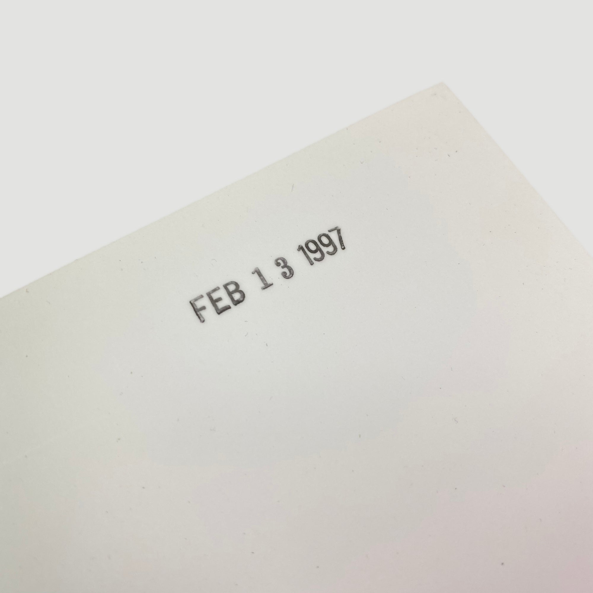 1997 Aphex Twin Sire Records Press Photograph