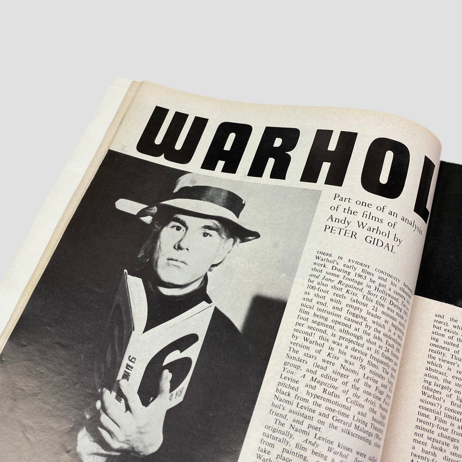 1971 Films and Filming Warhol Issue