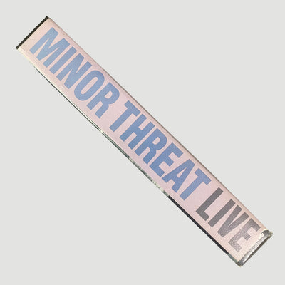 1988 Minor Threat LIVE VHS + Booklet
