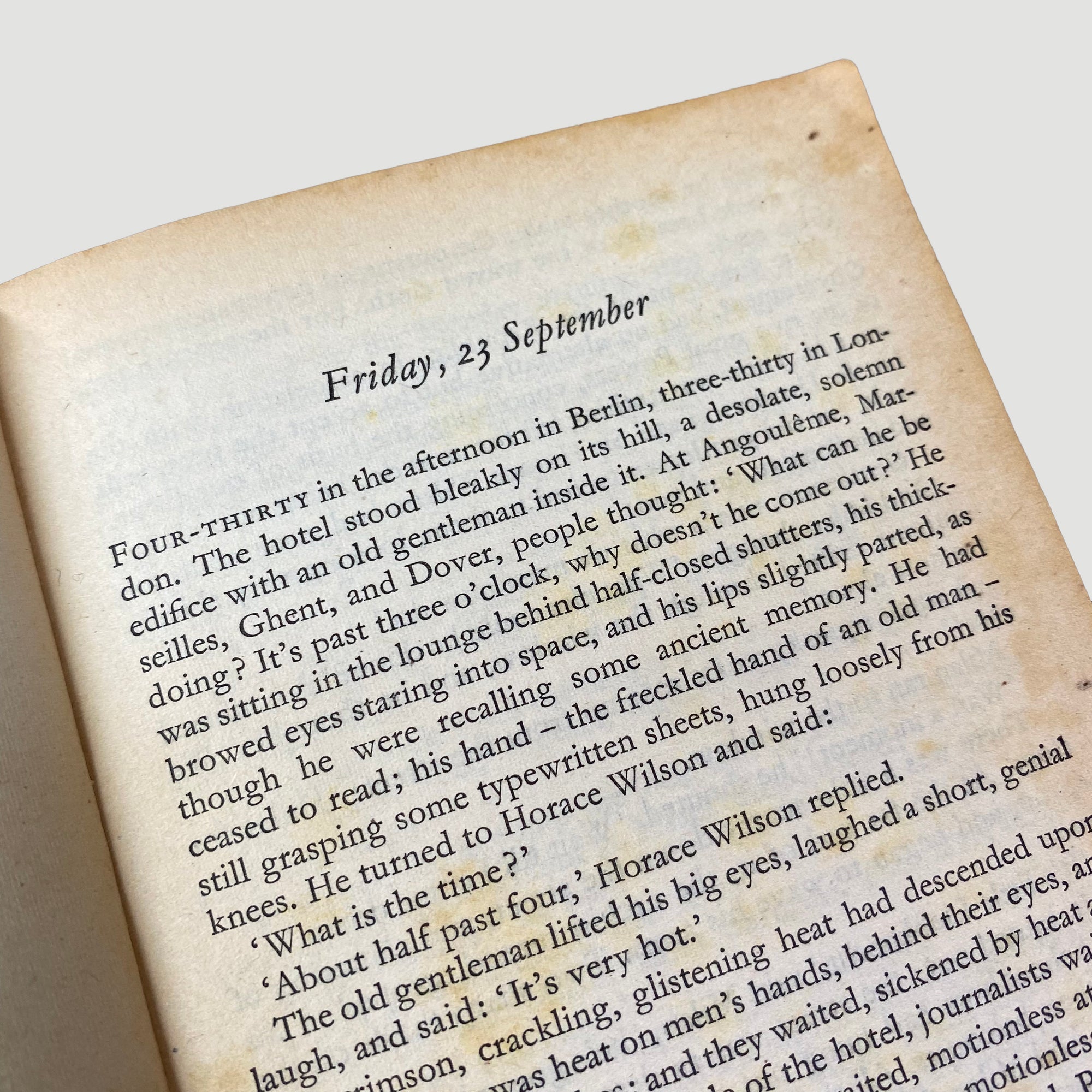 1964 Jean-Paul Sartre 'The Reprieve'