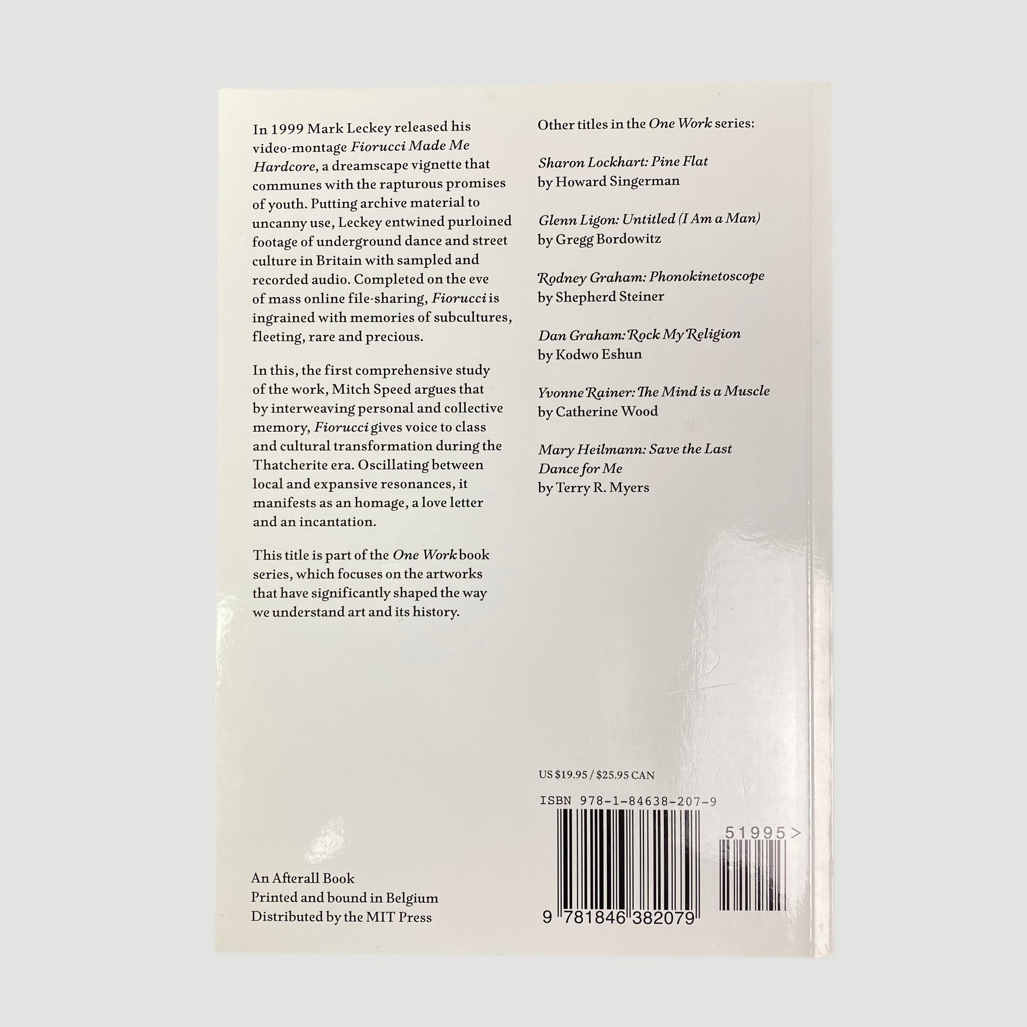 2019 Mitch Speed 'Mark Leckey: Fiorucci Made Me Hardcore'