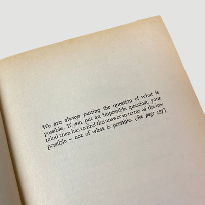 1988 Krishnamurti 'The Impossible Question'