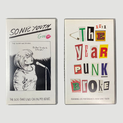 1991 Sonic Youth VHS Double Pack