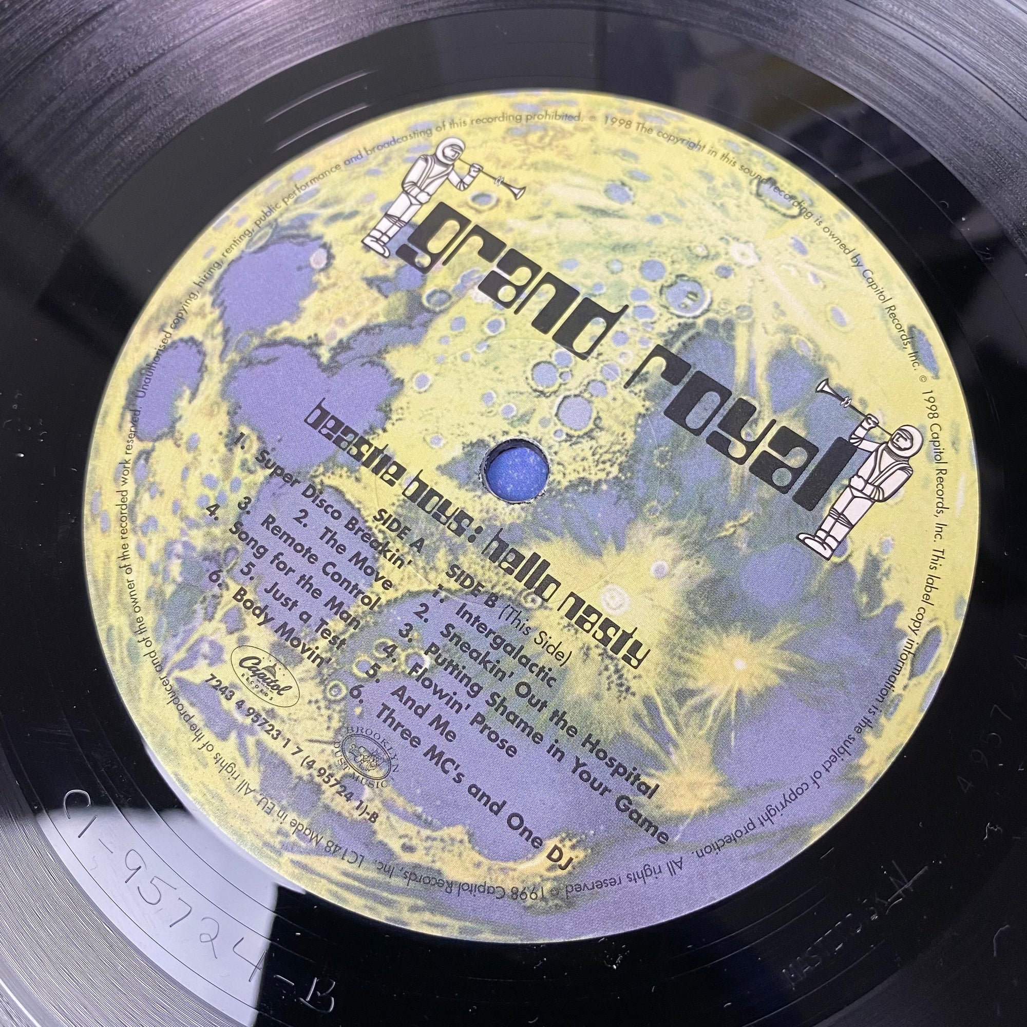 1998 Beastie Boys : Hello Nasty UK 1st Press 2LP Gatefold