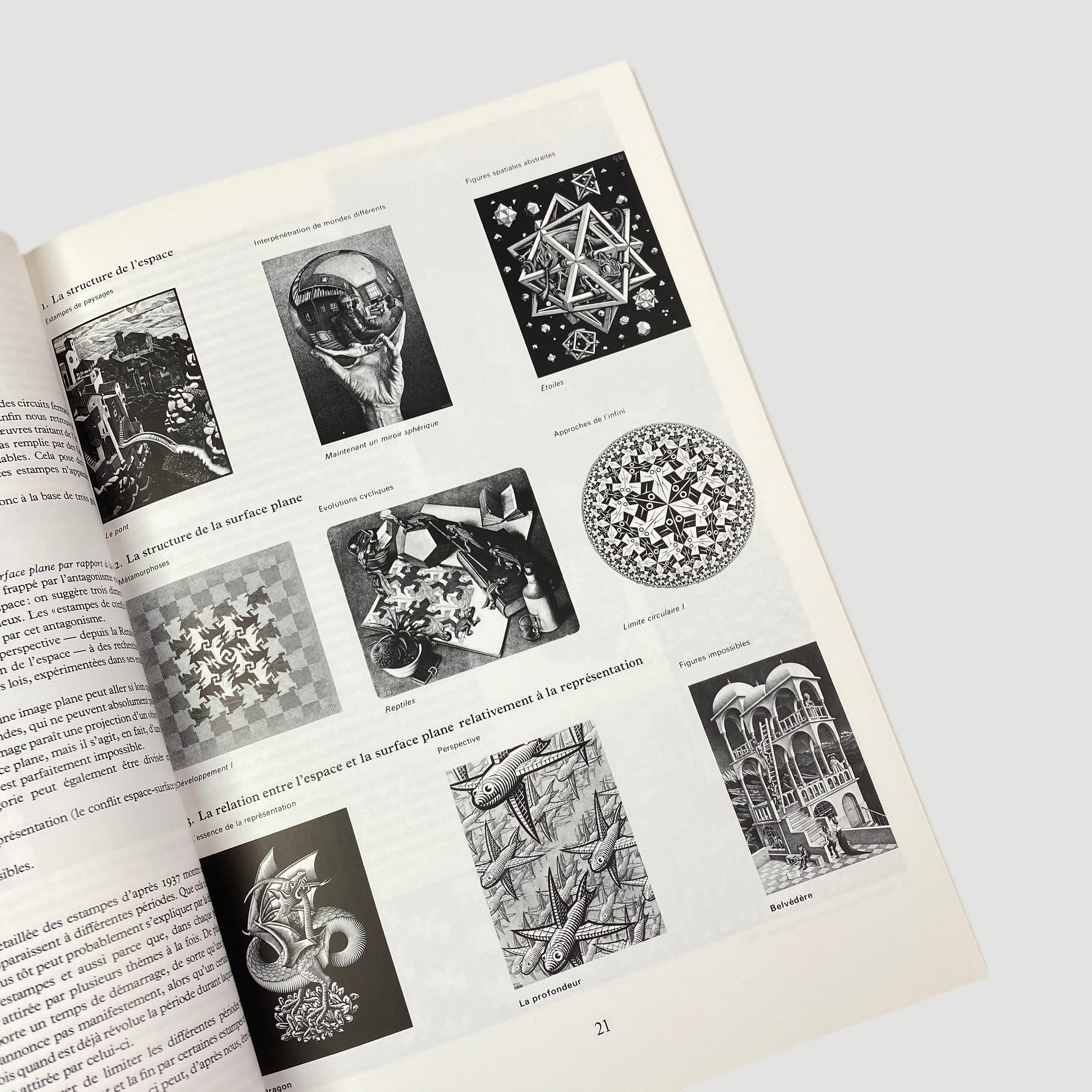 1986 Bruno Ernst 'Le Miroir Magique De M.C. Escher'