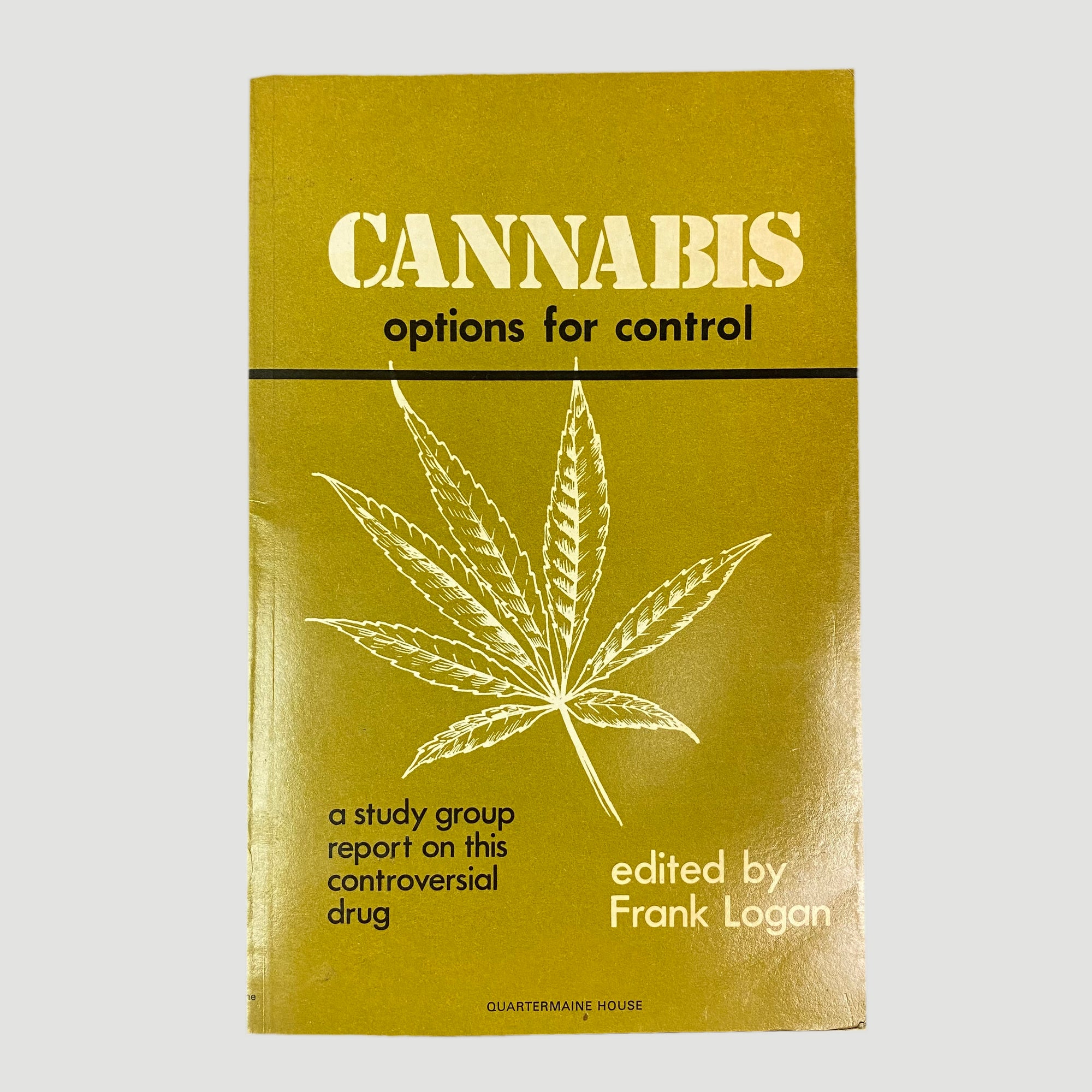 1975 Frank Logan 'Cannabis Options for Control'