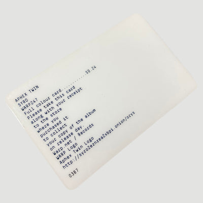 2014 Aphex Twin 'Syro' Warp Promo Pack