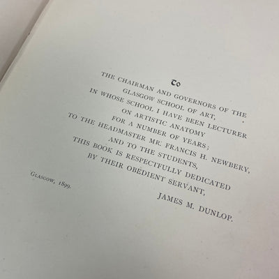 1915 'Anatomical Diagrams For The Use Of Art Students'