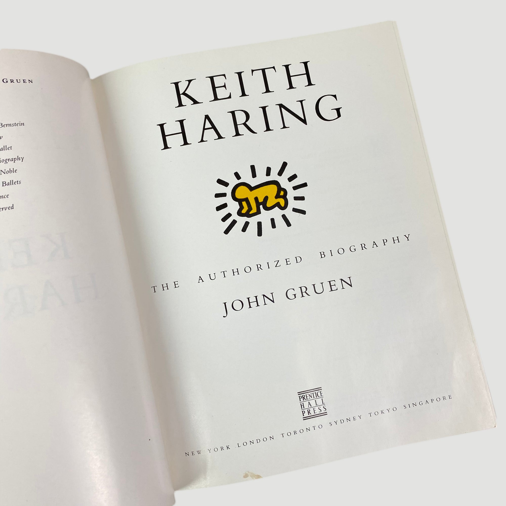 1991 John Gruen 'Keith Haring: The Authorised Biography'
