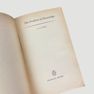 1956 The Problem of Knowledge Pelican