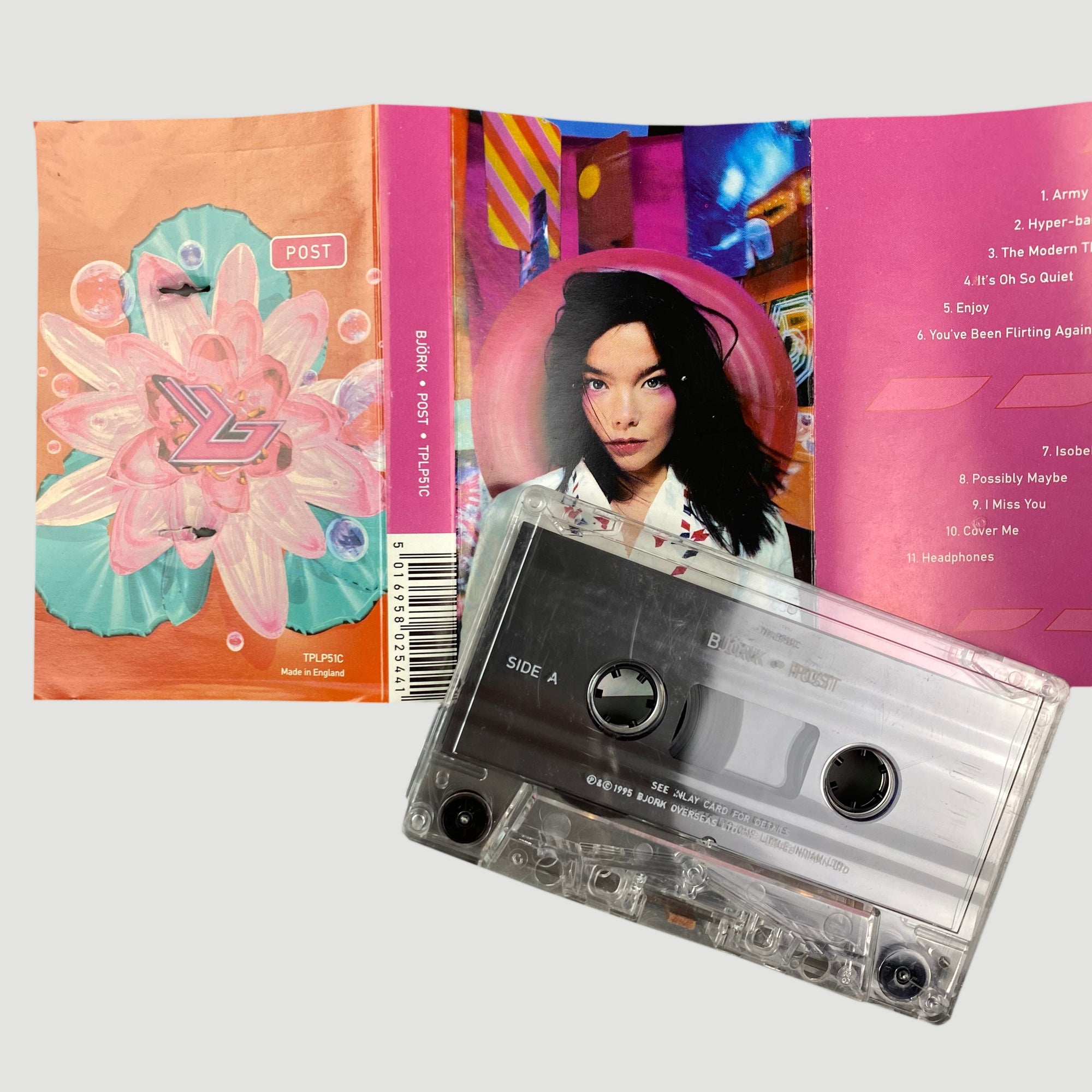 Mid 90's Björk Debut/Post UK Cassette Set
