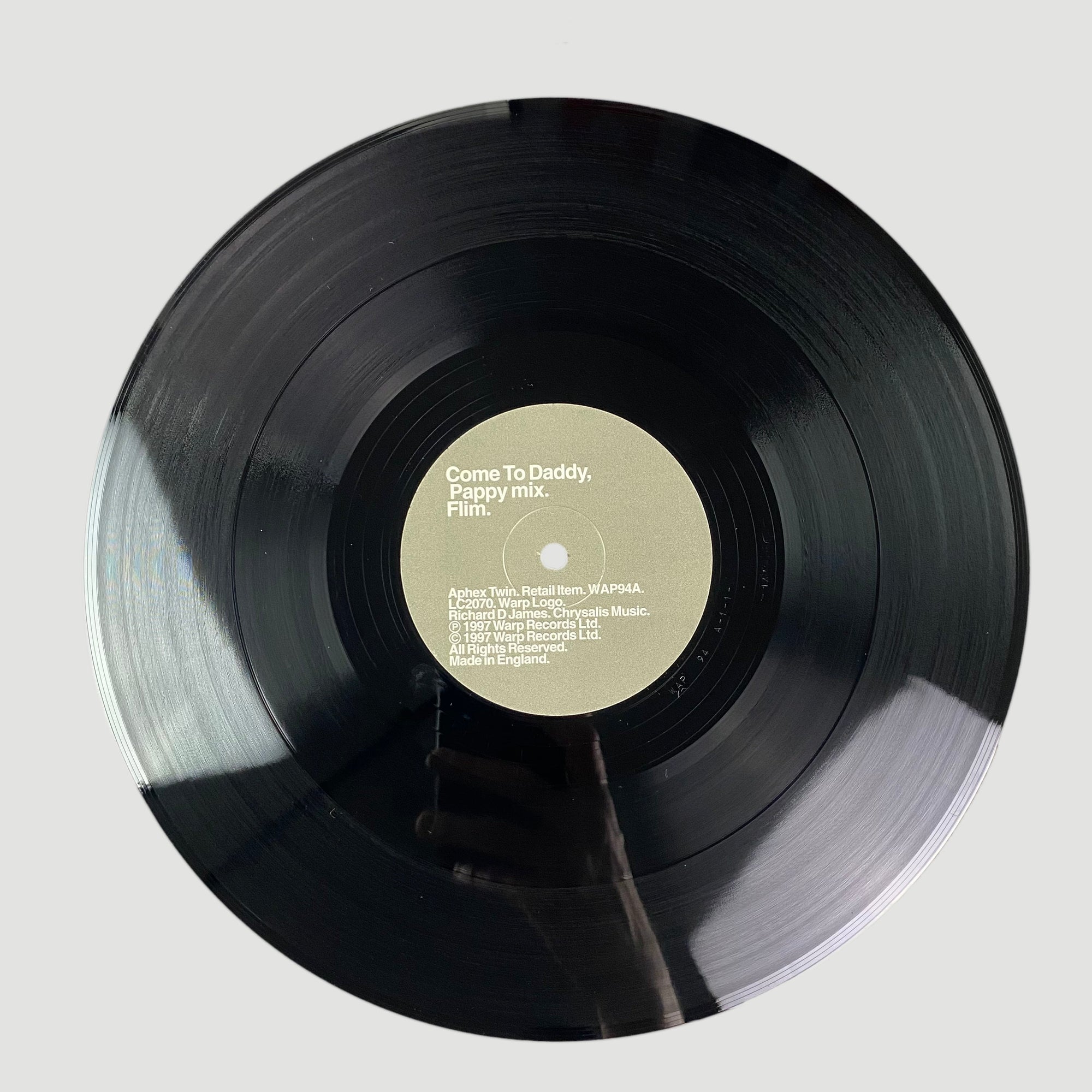 1997 Aphex Twin 'Come to Daddy' 12" Single