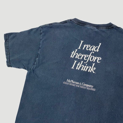 00's 'I Think, Therefore I Read' T-Shirt