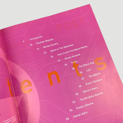 1995 Bjork 'Post' Tour and LP Book