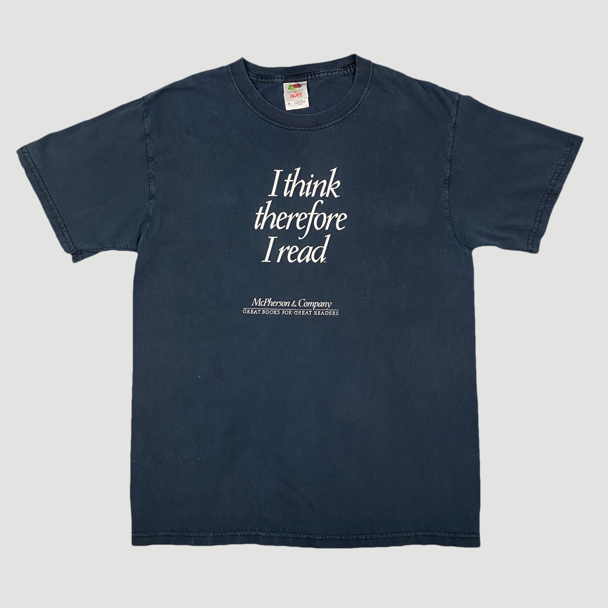 00's 'I Think, Therefore I Read' T-Shirt