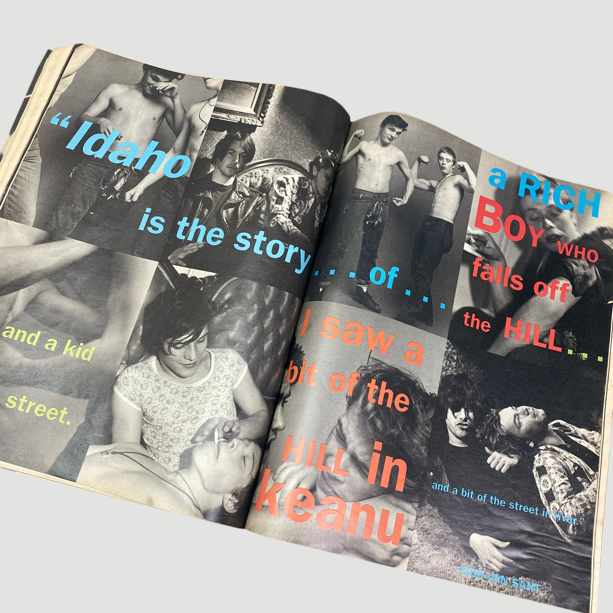 1993 Interview Magazine River Phoenix/Keanu Reeves Issue